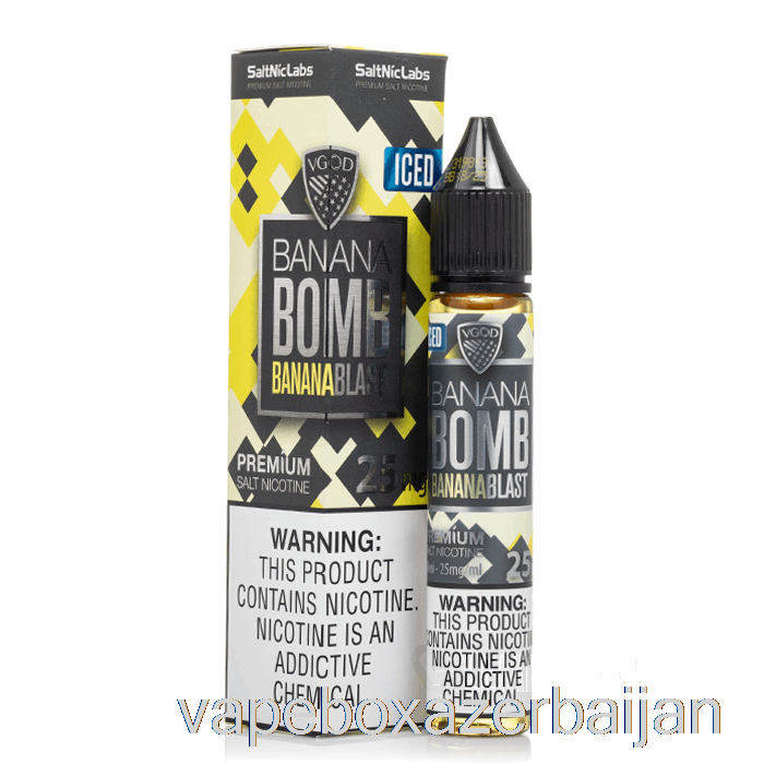 Vape Baku Iced Banana Blast - VGOD SaltNic - 30mL 25mg